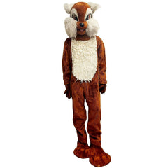 Chip Brown Adult Mascot Costume