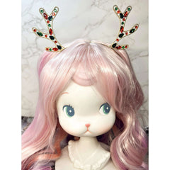 Christmas Reindeer Gemstone Headband