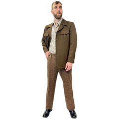 Classic 1970's Casual Brown Men's Costume