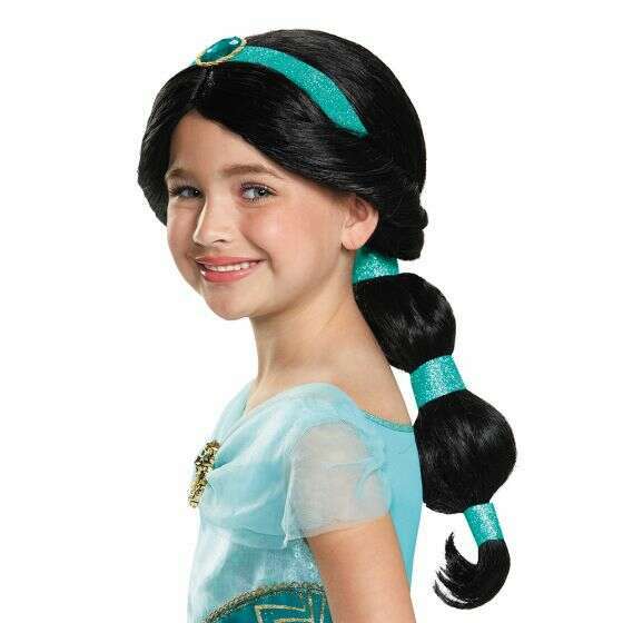 Classic Aladdin Jasmine Kids Wig