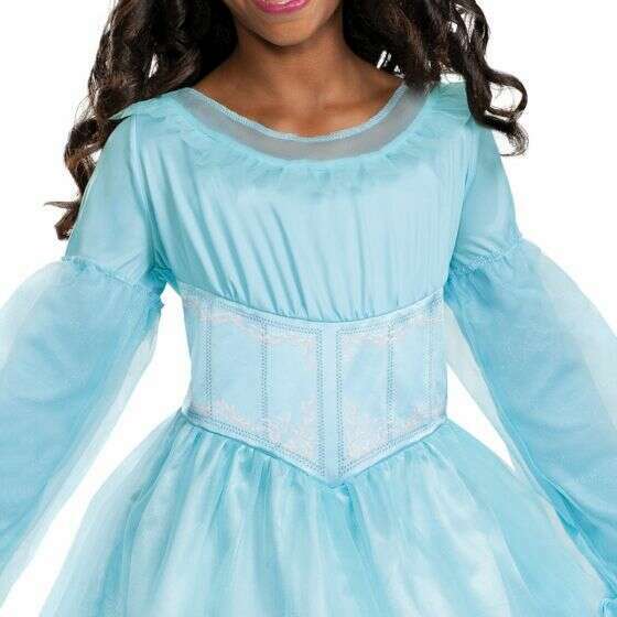 Classic The Little Mermaid Ariel Blue Dress Kids Costume 3T-4T Classic The Little Mermaid Ariel Blue Dress Kids Costume 3T-4T