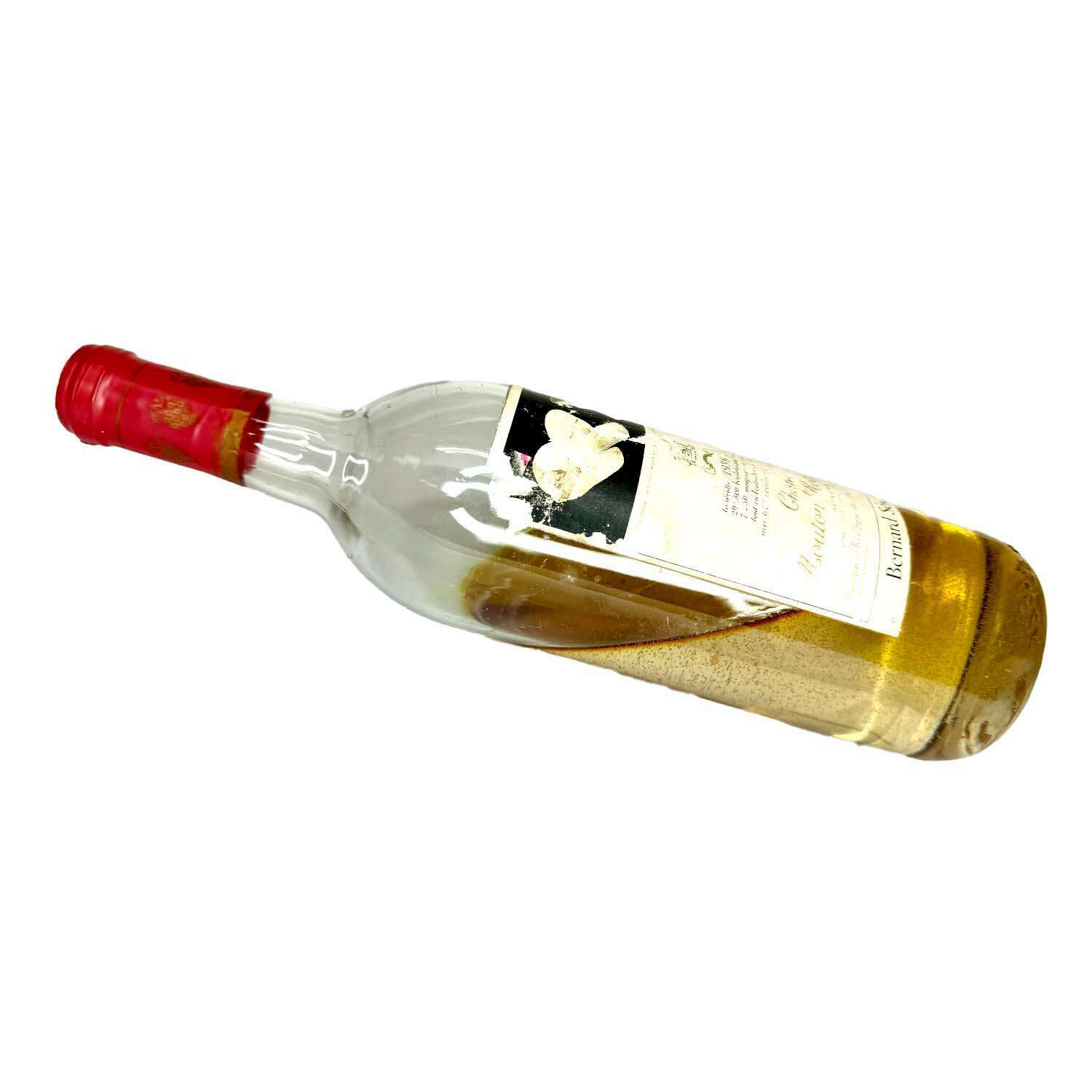 Clear Wine Bottle Stage Prop with Fake Liquid – AbracadabraNYC