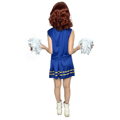 College Cheerleader Captain Uniform Adult Costume