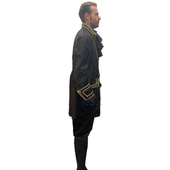 Colonial Black Jacquard History Men's Adult Costume