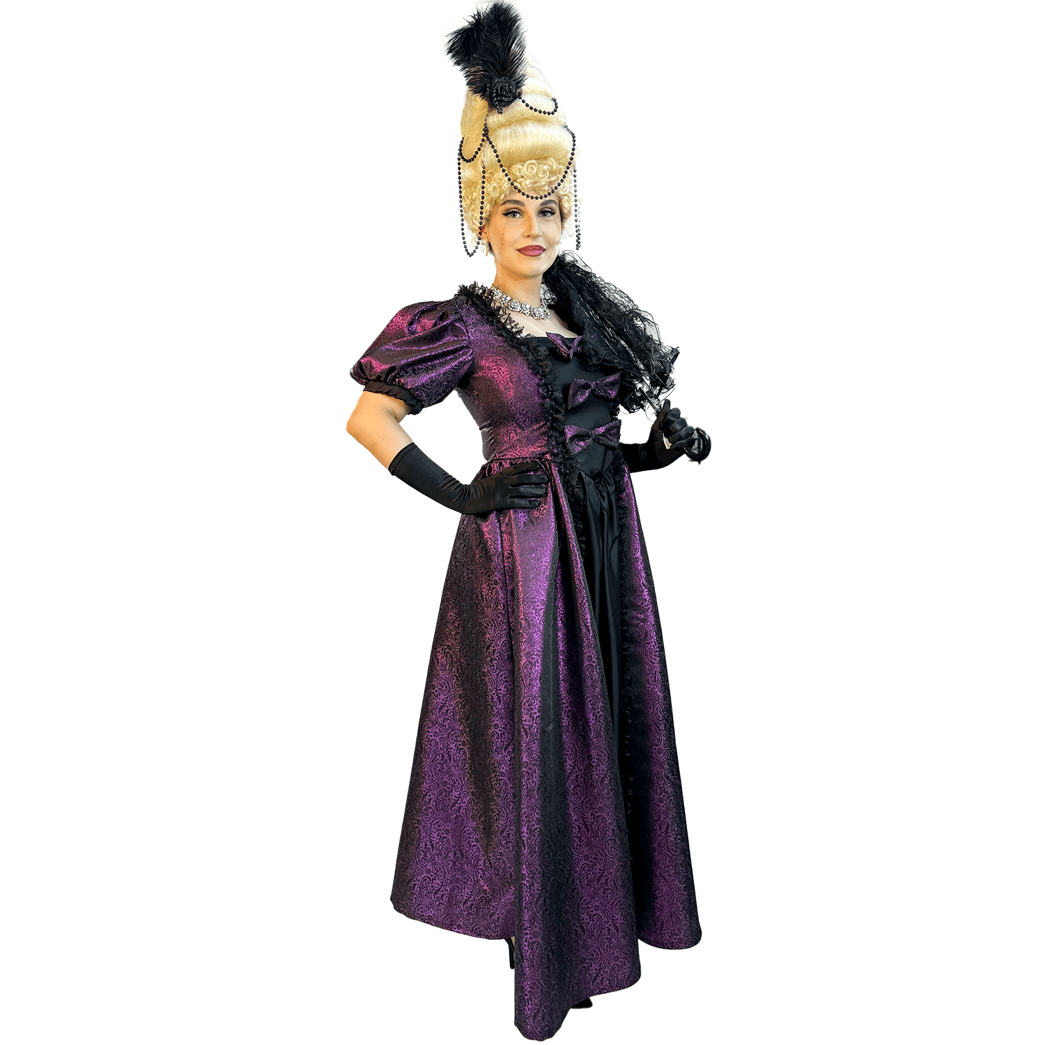 purple colonial dress Historical Period Clothing Costume Colonial Girl Dress -purple Day Dress- Child Size