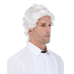 Colonial Man Deluxe White Wig