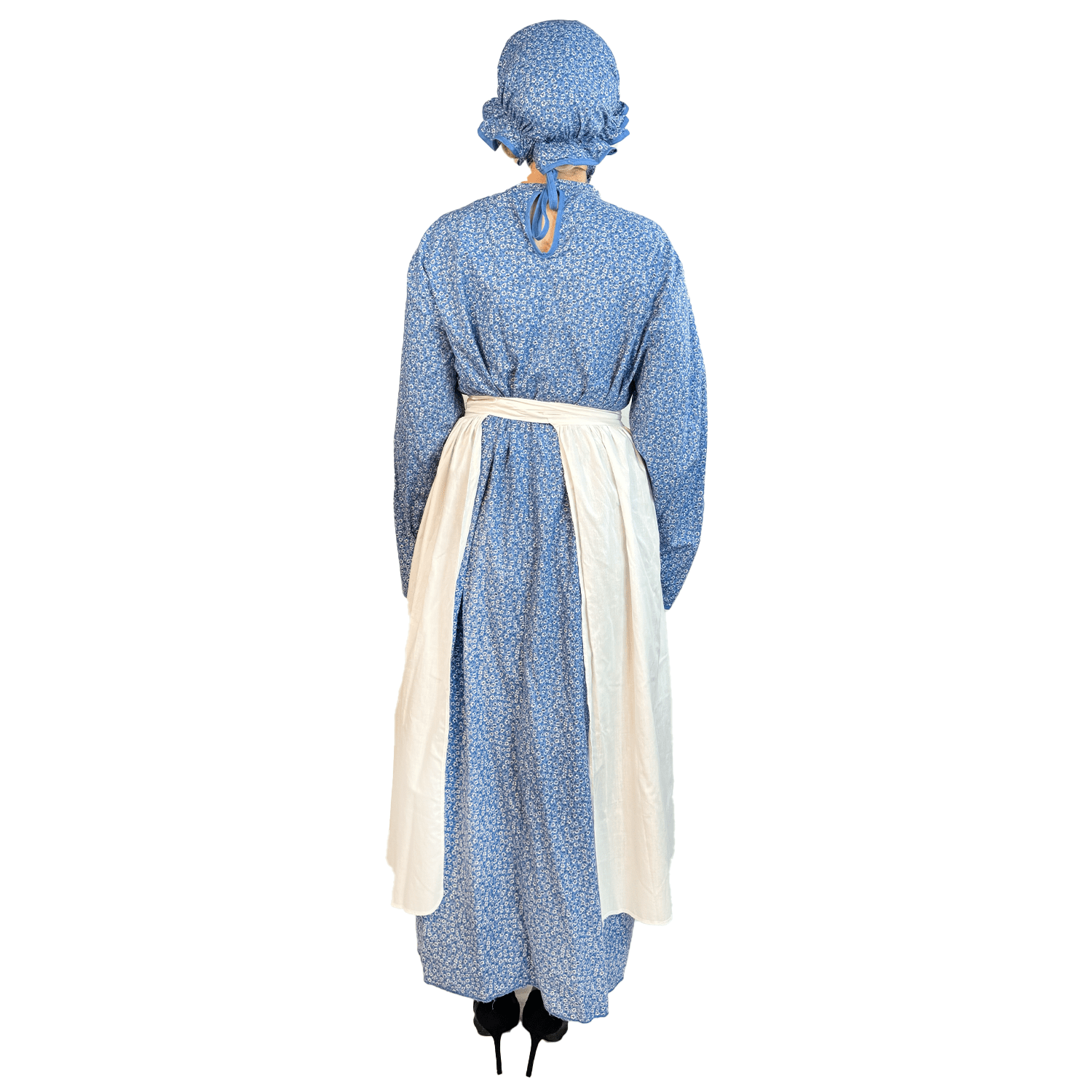 Colonial Middle Class Simple Floral Women's Costume