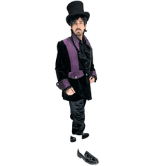 Colonial Purple Velvet Duke Men's Costume