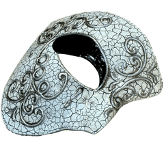 Cracked Phantom Venetian Mask