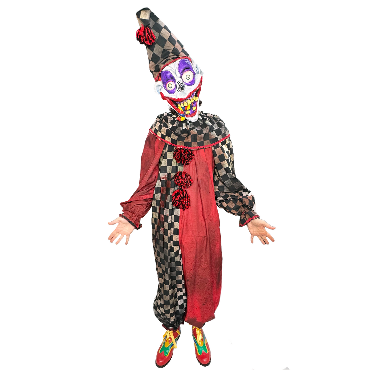 Creepy Vintage Bloody Clown Adult Costume