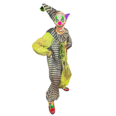 Creepy Vintage Bloody Clown Adult Costume