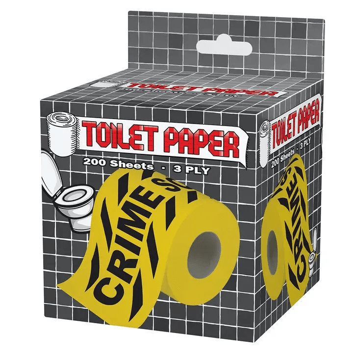 Crime Scene Toilet Paper