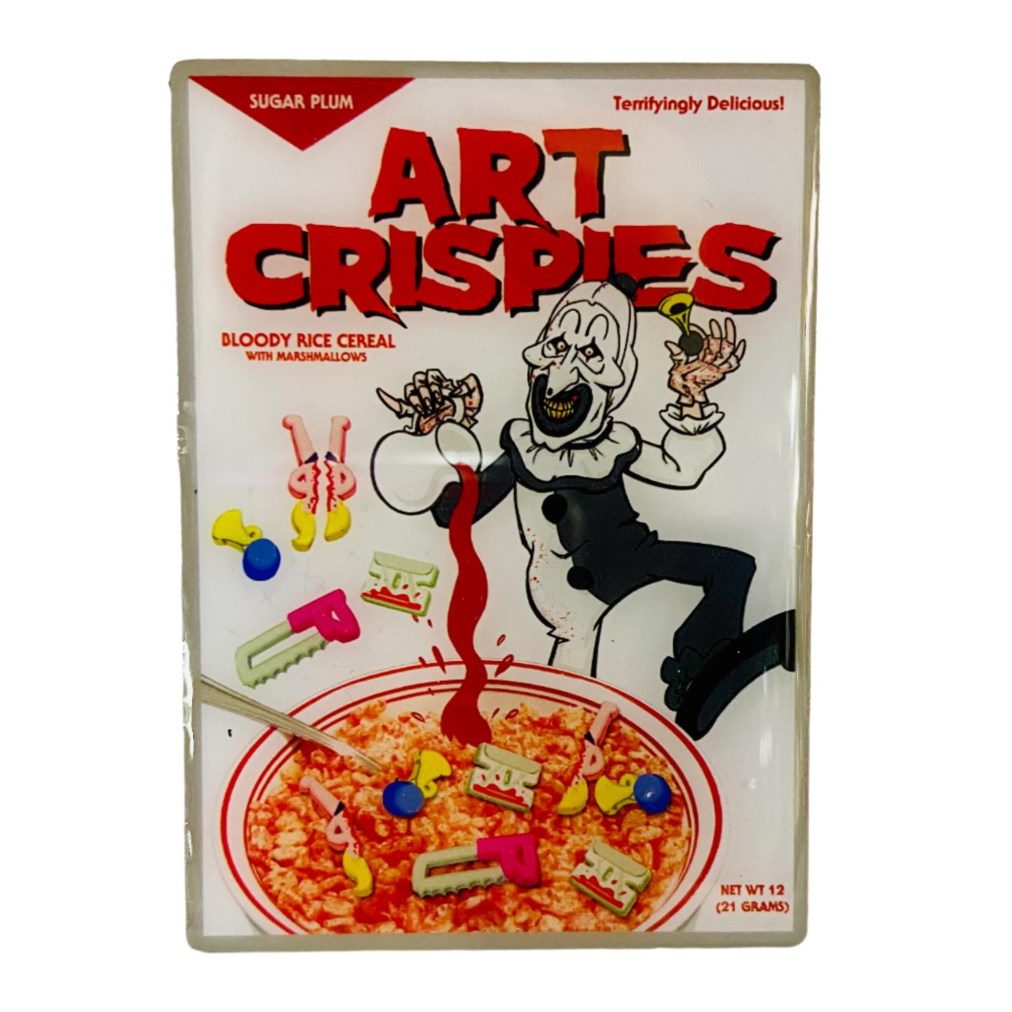 Terrifier Art Crispies Enamel Pin – AbracadabraNYC