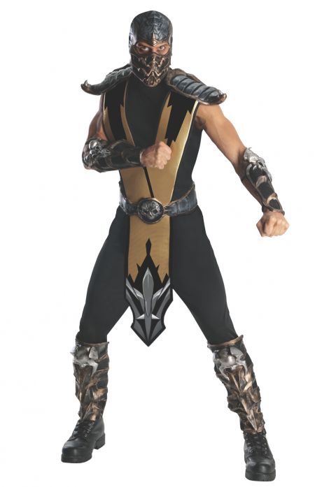 Mortal Kombat: Scorpion Adult Costume