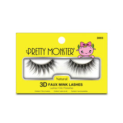 Pretty Monster - Natural 3D Faux Mink Lashes