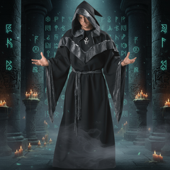 Mysterious Dark Sorcerer Adult Costume