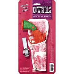 Cowgirl Toy Pistol with Holster
