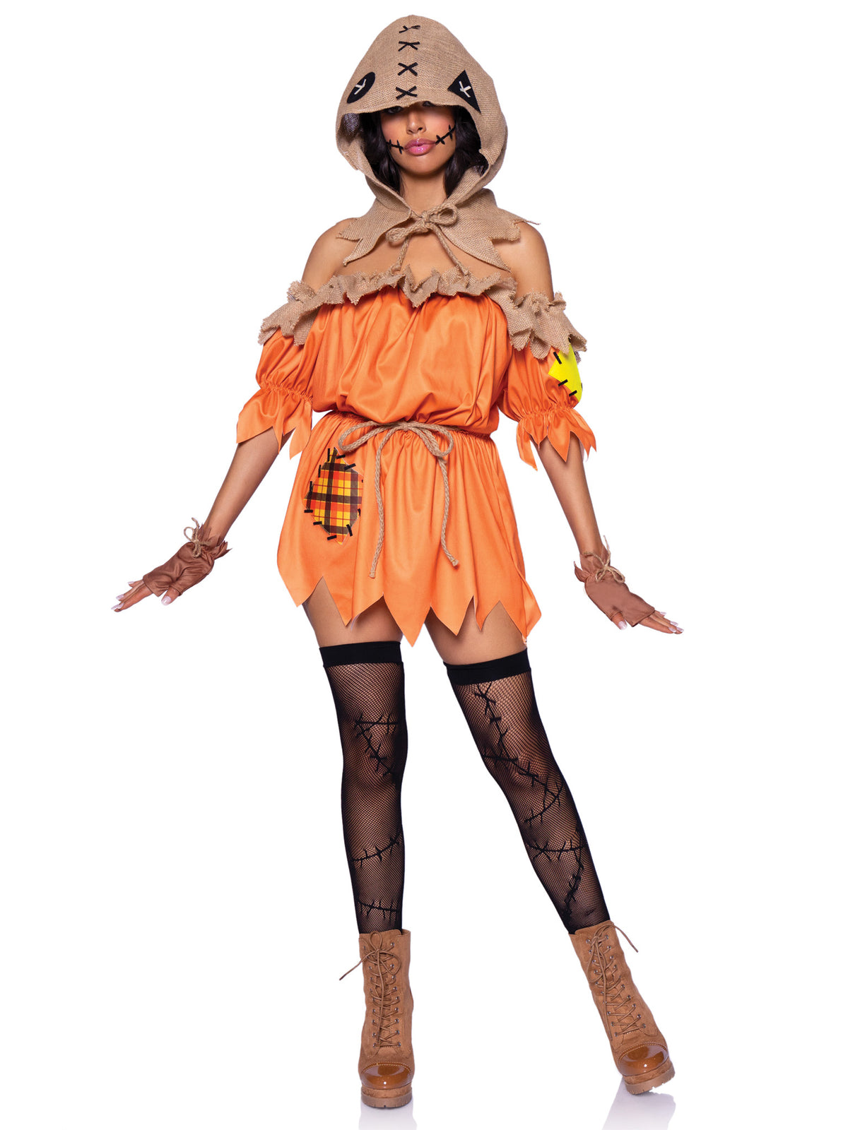 Sexy Scarecrow Spooky Halloween Trickster