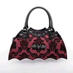 Damask Bat Handbag