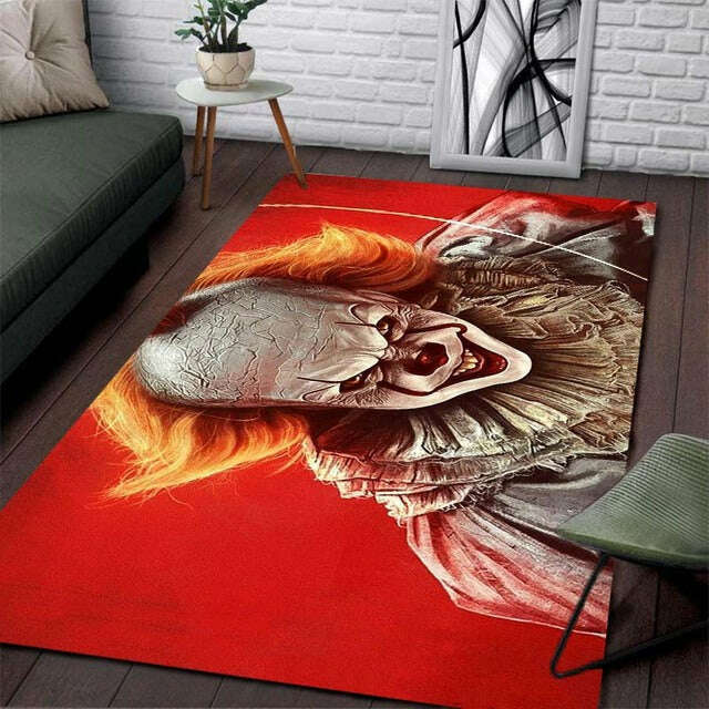 Dancing Clown Living Room Rug