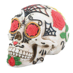 Day of The Dead Resin Tattoo Sugar Skull