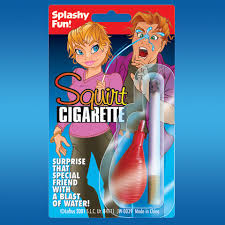 Surprising Squirt Cigarette Prank