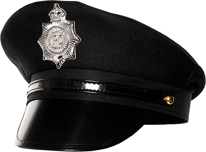 Police Classic Captain Uniform Hat