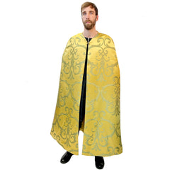 Deluxe Green and Gold Adult Cape