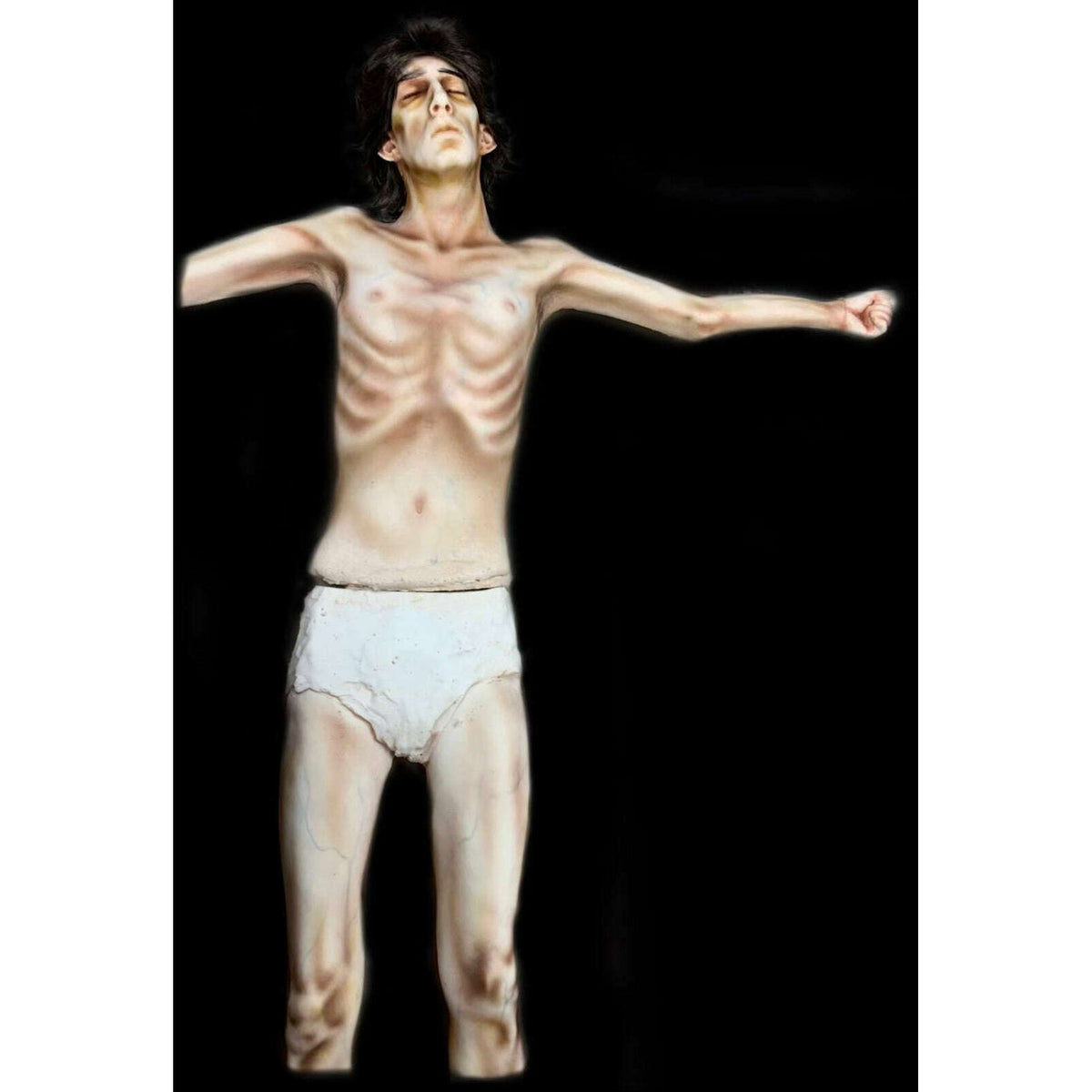 Deadly Diet Jason Emaciated Body Prop