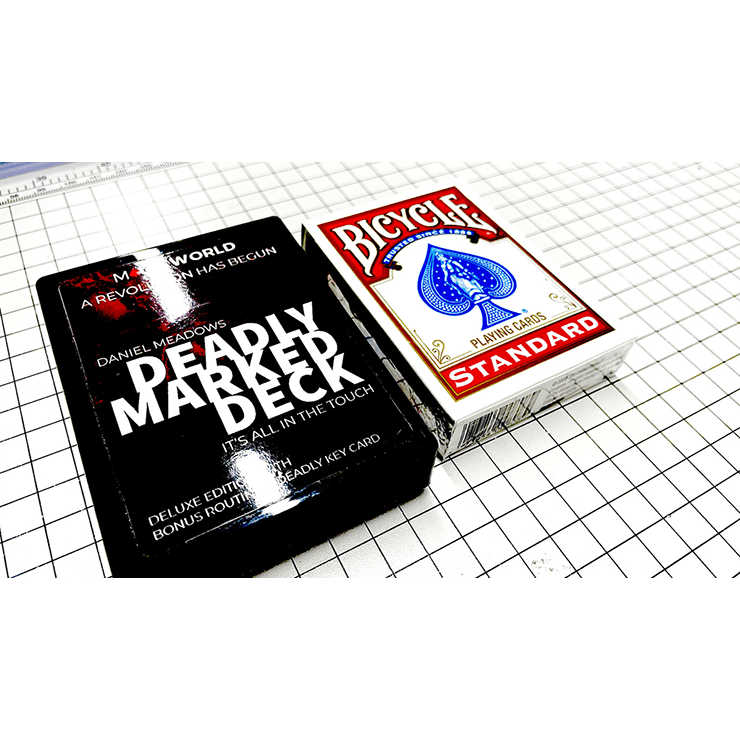 DEADLY MARKED DECK RED BICYCLE Gimmicks & Online Instructions