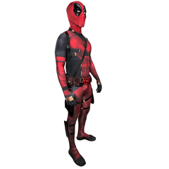 Deadpool Wade Wilson Inspired Cosplay Jumpsuit Adult Costume