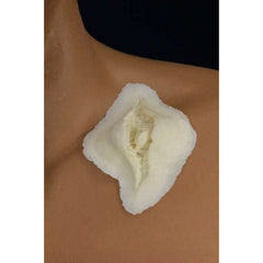 Deep Bone Gash Wound Foam Latex Prosthetic