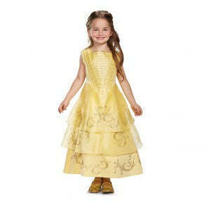 Deluxe Belle Ball Gown Kids Costume