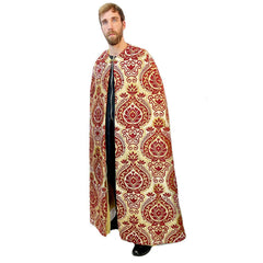 Deluxe Burgundy and Gold Standard Adult Cape