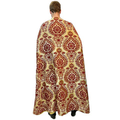 Deluxe Burgundy and Gold Standard Adult Cape