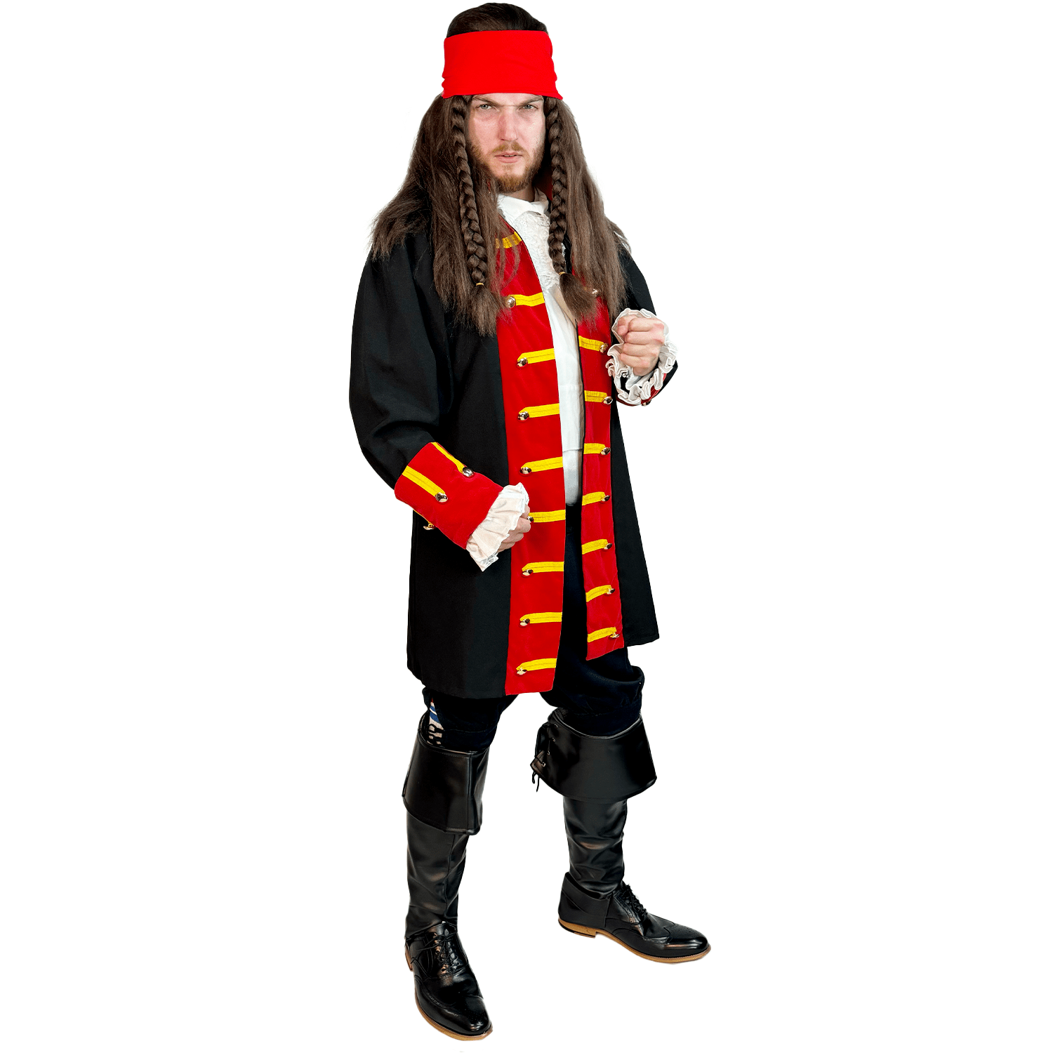 Deluxe Calico Pirate Men's Costume