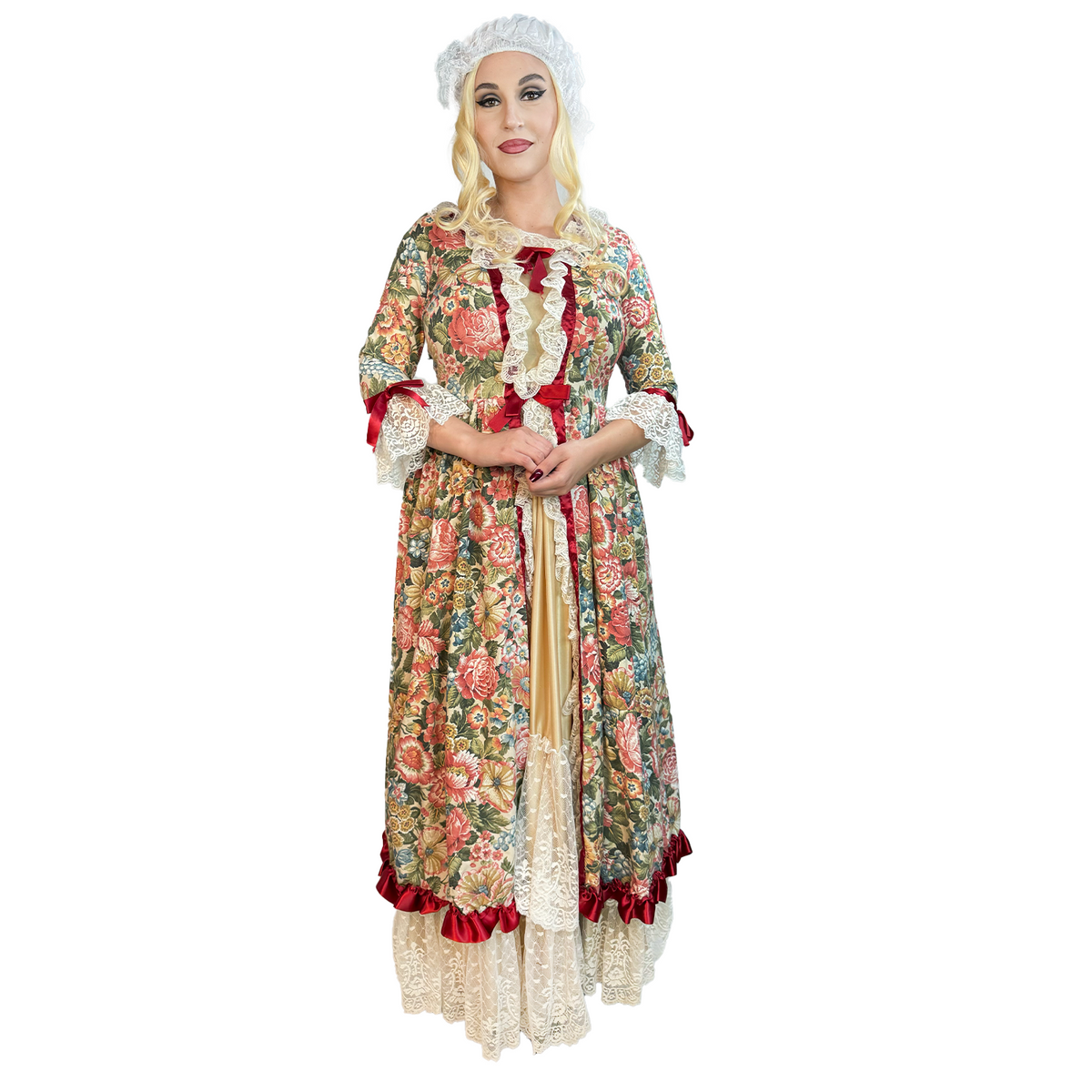 Deluxe Colonial Middle Class Women's Costume