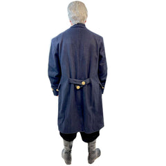 Deluxe Colonial Revolutionary Navy Blue Regal Adult Costume