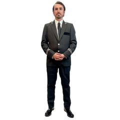 Deluxe Grey Doorman Uniform Adult Costume