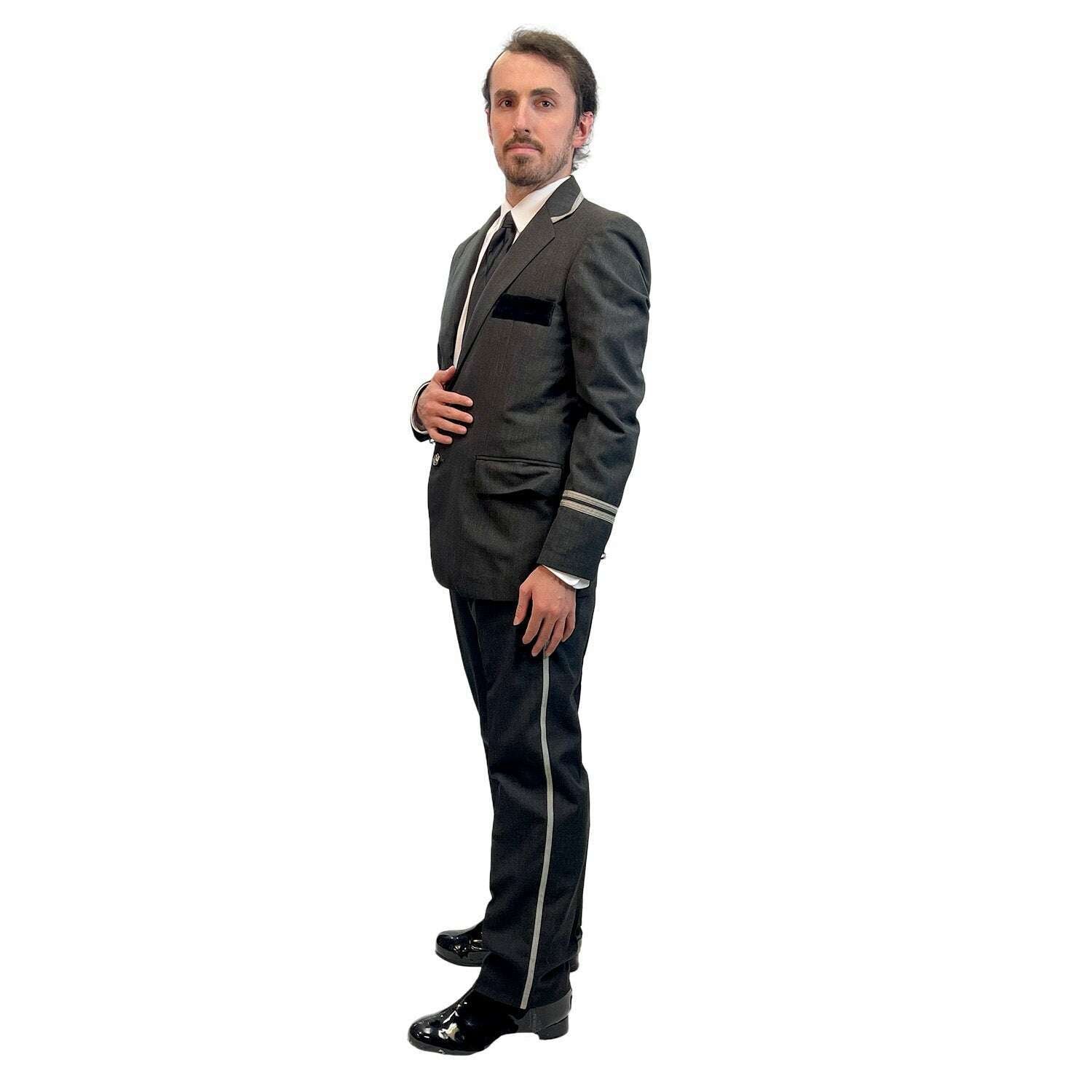 Deluxe Grey Doorman Uniform Adult Costume Buy / 42r Deluxe Grey Doorman Uniform Adult Costume Buy / 42r