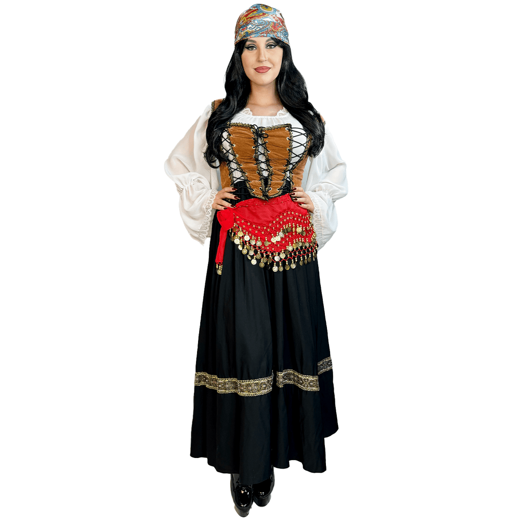 Deluxe Palm Reader Gypsy Adult Costume – AbracadabraNYC, image size:1024x1024