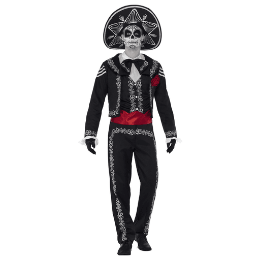 Deluxe Senor Bones Adult Costume