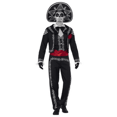 Deluxe Senor Bones Adult Costume