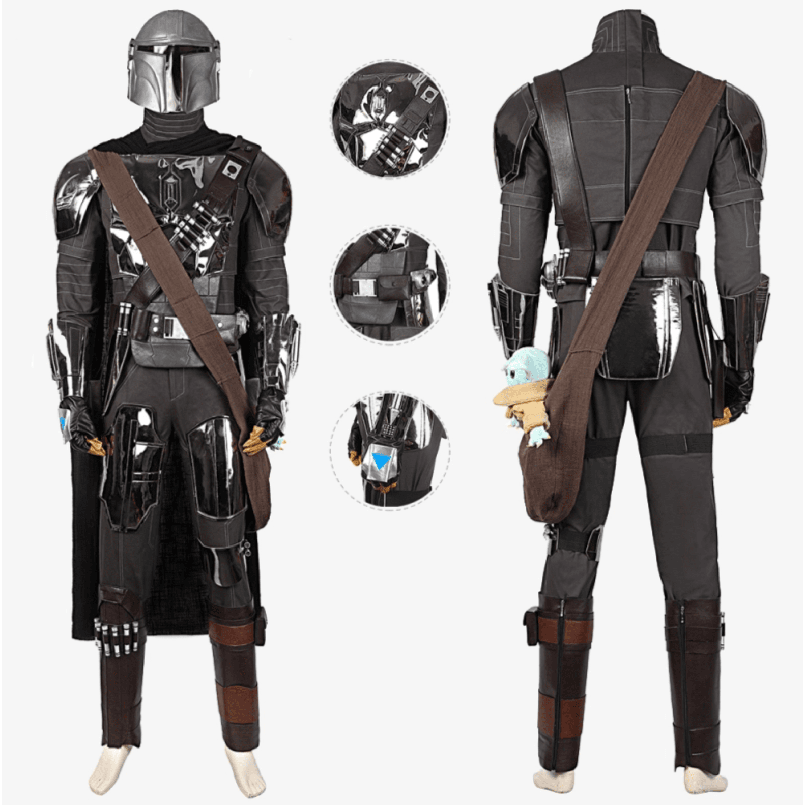 Deluxe The Mandalorian Inspired Cosplay Costume