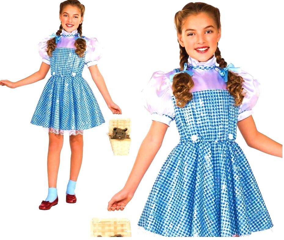 Wizard of Oz 75th Anniversary Edition Dorothy Sequin Dress Child's Costume