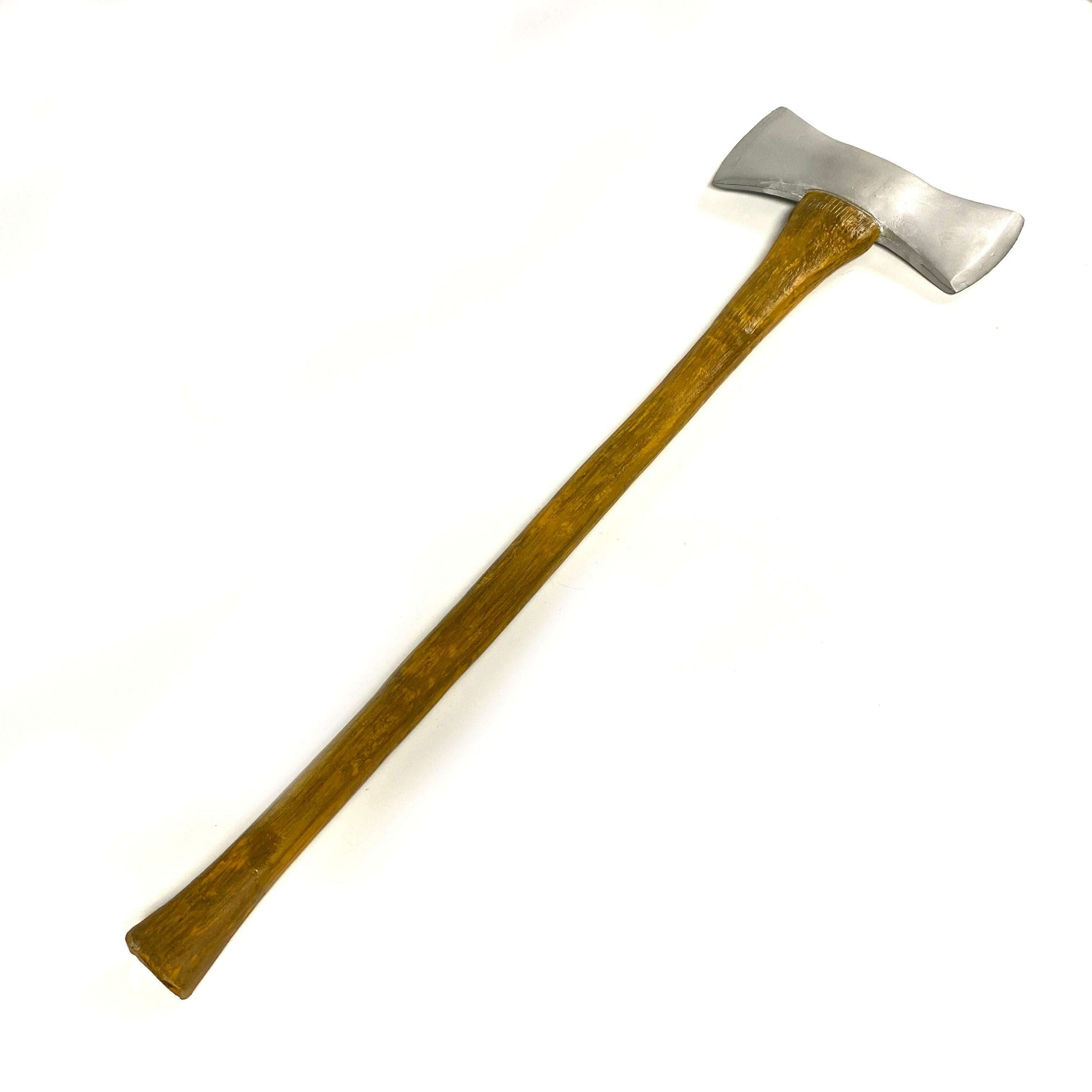 Double Bit Urethane Foam Rubber Felling Axe Stunt Prop