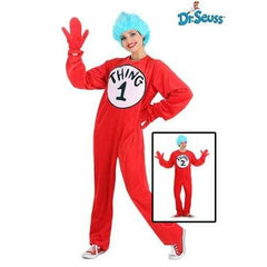 Dr Seuss Thing 1 & 2 Adult Costume