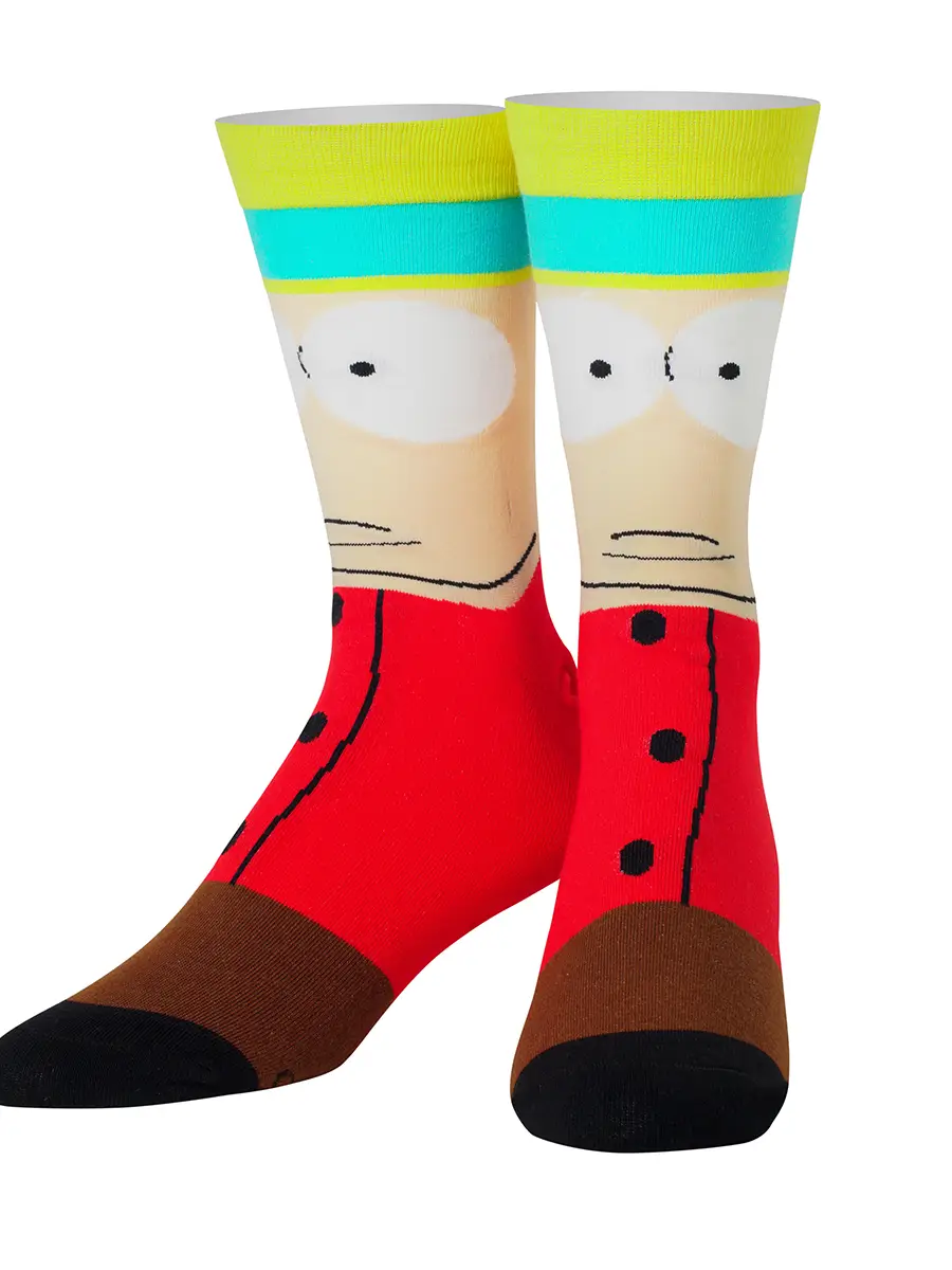 South Park Eric Cartman 360 Crew Length Knit Socks