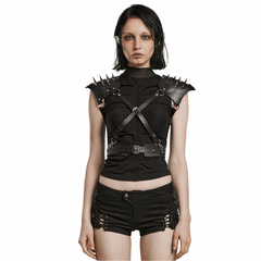 Edgy Punk Spiked Body Harness