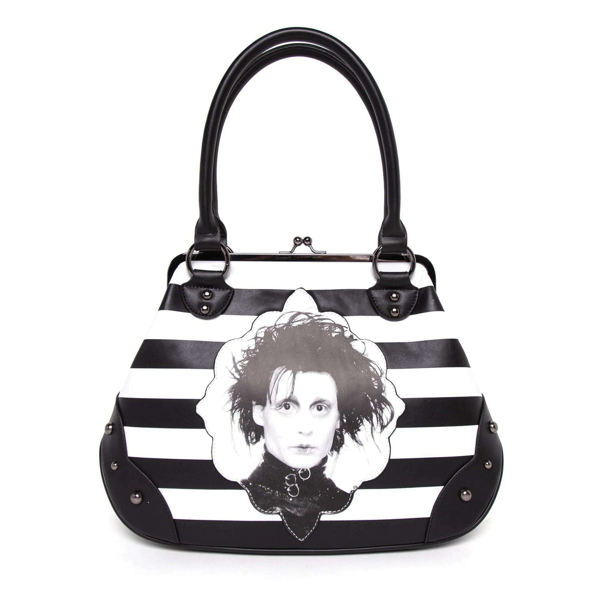 Edward Scissorhands Kiss Lock Handbag